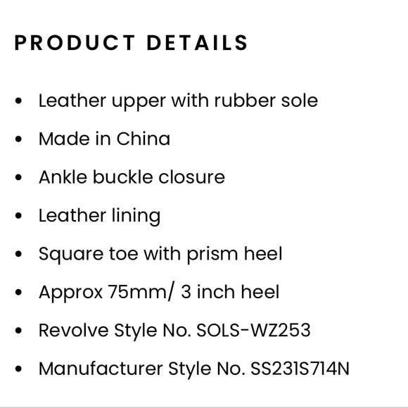 Revolve Sol Sana Wren Heel in Tan - Picture 7 of 16